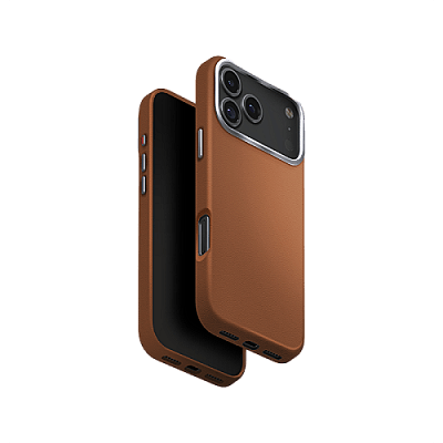 Uniq Hybrid Lyden Magsafe Case for iPhone 17 Pro Max - Caramel