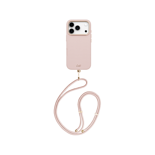 Uniq Coehl Mirelle MagSafe Case for iPhone 17 Pro Max - Shell Pink