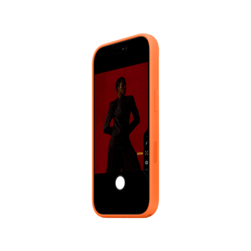 Apple Silicone MagSafe Case for iPhone 17 Pro - Orange