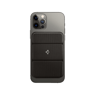 Spigen Adhesive Smart Fold Card Wallet for iPhone - Gunmetal