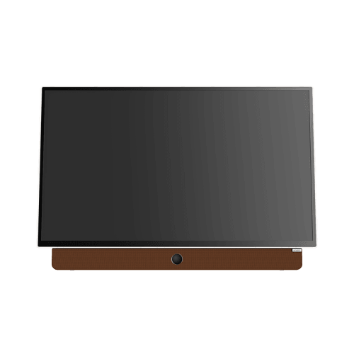 Skyworth 24" LED FHD Android Portable TV - White & Orange