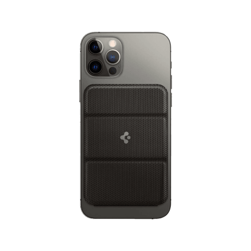 Spigen Adhesive Smart Fold Card Wallet for iPhone - Gunmetal