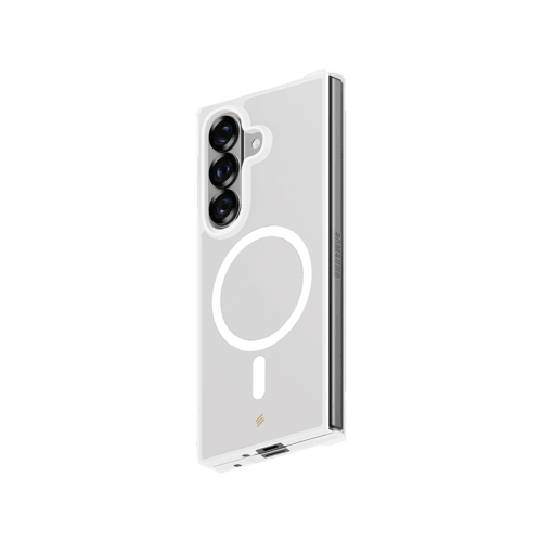 Smart Premium Ultraguard Frosted MagSafe Case for Samsung Galaxy Fold 7 - Transparent White