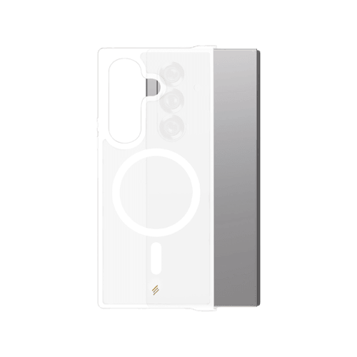 Smart Premium Ultraguard Frosted MagSafe Case for Samsung Galaxy Fold 7 - Transparent White