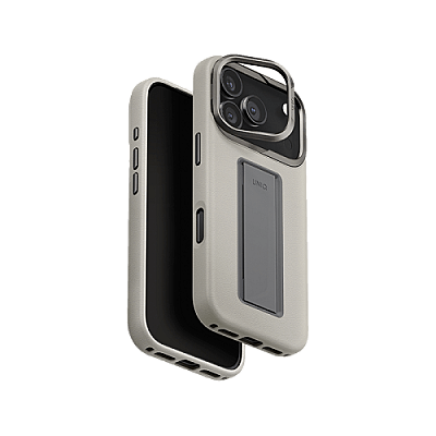 Uniq Hybrid Heldro Pro MagSafe Case for iPhone 17 Pro Max - Clay