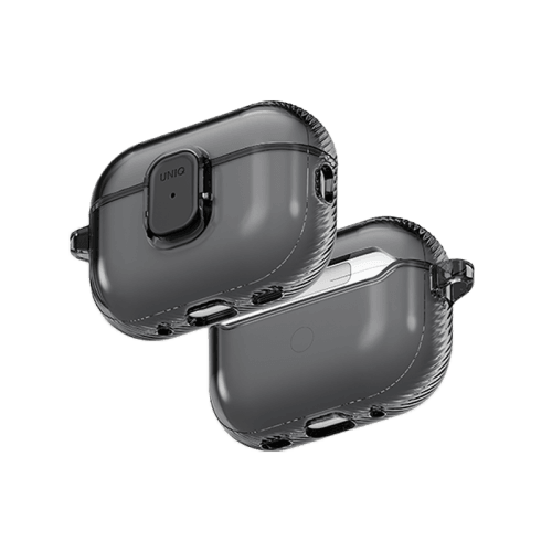 Uniq Glase Pro Lock Case for Airpods Pro 3 - Glossy Smoke