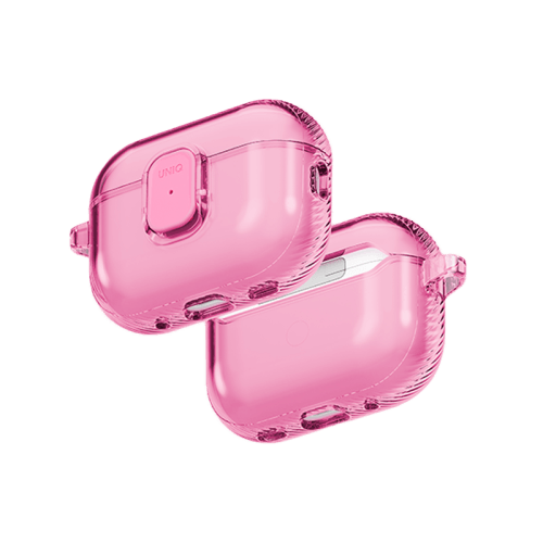 Uniq Glase Pro Lock Case for Airpods Pro 3 - Candy Pink