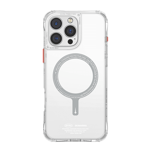 SkinArma Saido Clear MagSafe Case for iPhone 16 Pro Max
