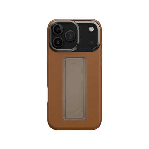 Uniq Hybrid Heldro Pro MagSafe Case for iPhone 17 Pro Max - Caramel