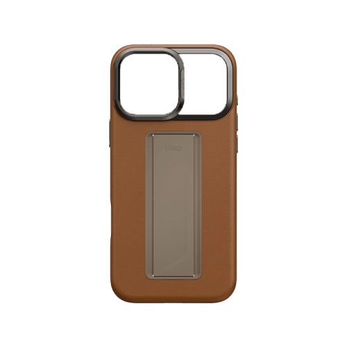 Uniq Hybrid Heldro Pro MagSafe Case for iPhone 17 Pro Max - Caramel