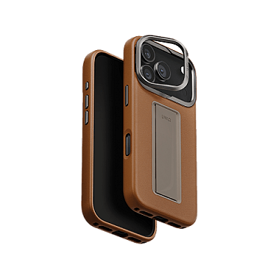 Uniq Hybrid Heldro Pro MagSafe Case for iPhone 17 Pro - Caramel