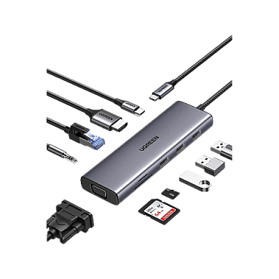 Ugreen USB-C multifunction Hub - Grey