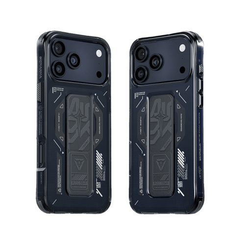 SkinArma Helio MagSafe Case With Grip Stand for iPhone 17 Pro - Graphite