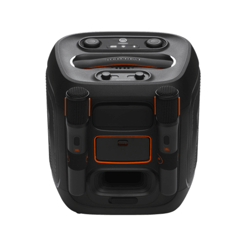 JBL PartyBox Encore 2 Portable Party Speaker with 2 Wireless Mics - Black