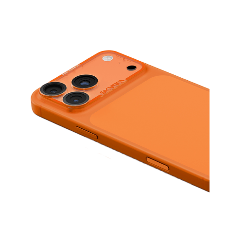 SkinArma Magma Full Matte Camera Lens Protector for iPhone 17 Pro - Orange