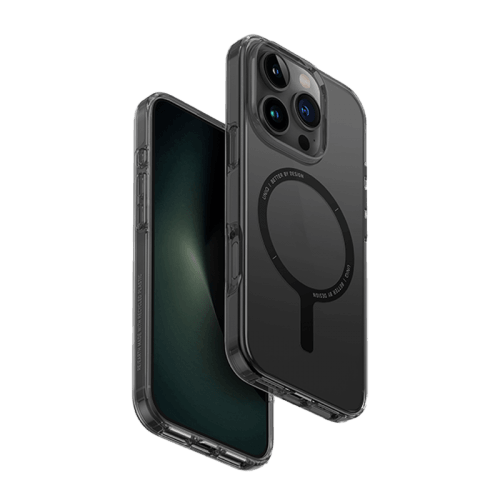 Uniq Hybrid Clario MagSafe Case for iPhone 16 Pro Max – Smoke