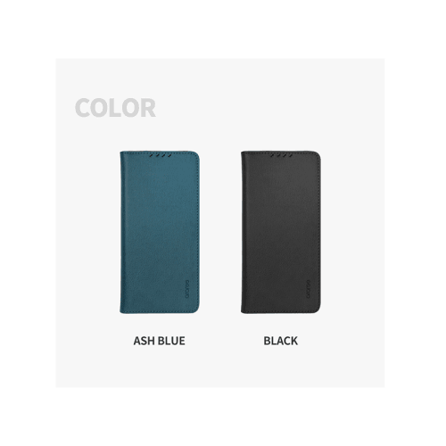 Araree Mustang Diary Wallet Case for Galaxy S26 Ultra - Ash Blue