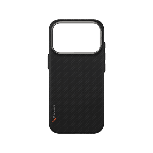 Uniq Hybrid Keva Edge MagSafe Case for iPhone 17 Pro - Carbon Black