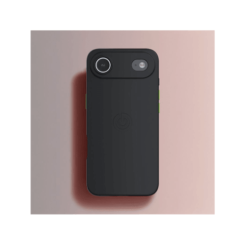 Goui Magnetic Case With Magnetic Bars for iPhone Air + Magnetic Strap - Black Stone