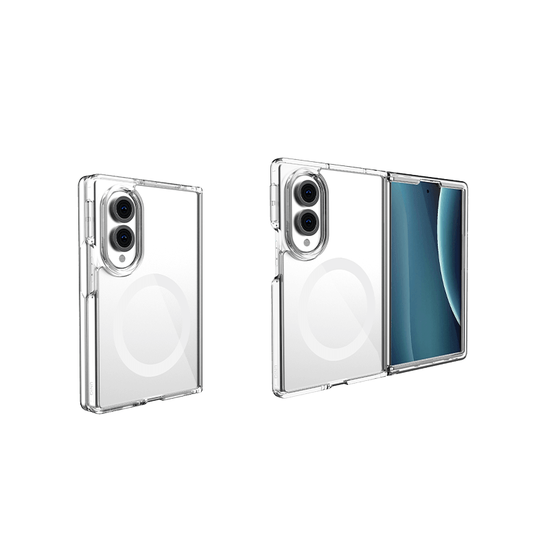 Uniq Hybrid Lifepro Xtreme MagSafe Case for Samsung Galaxy Z Fold 8 - Crystal Clear