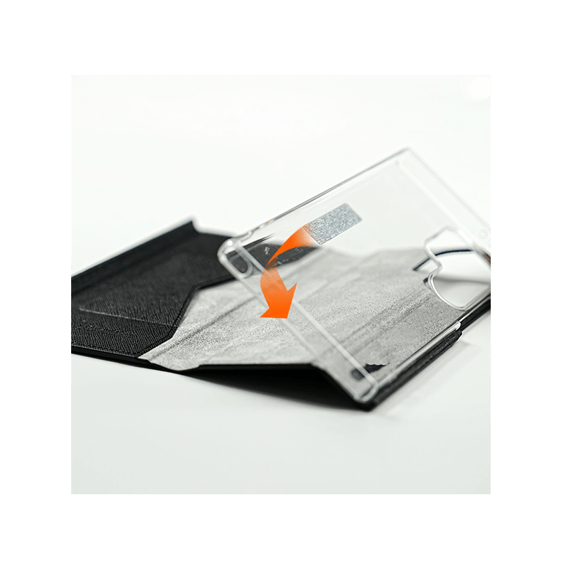 Araree Bonnet Diary Case for Galaxy S25 Ultra - Black