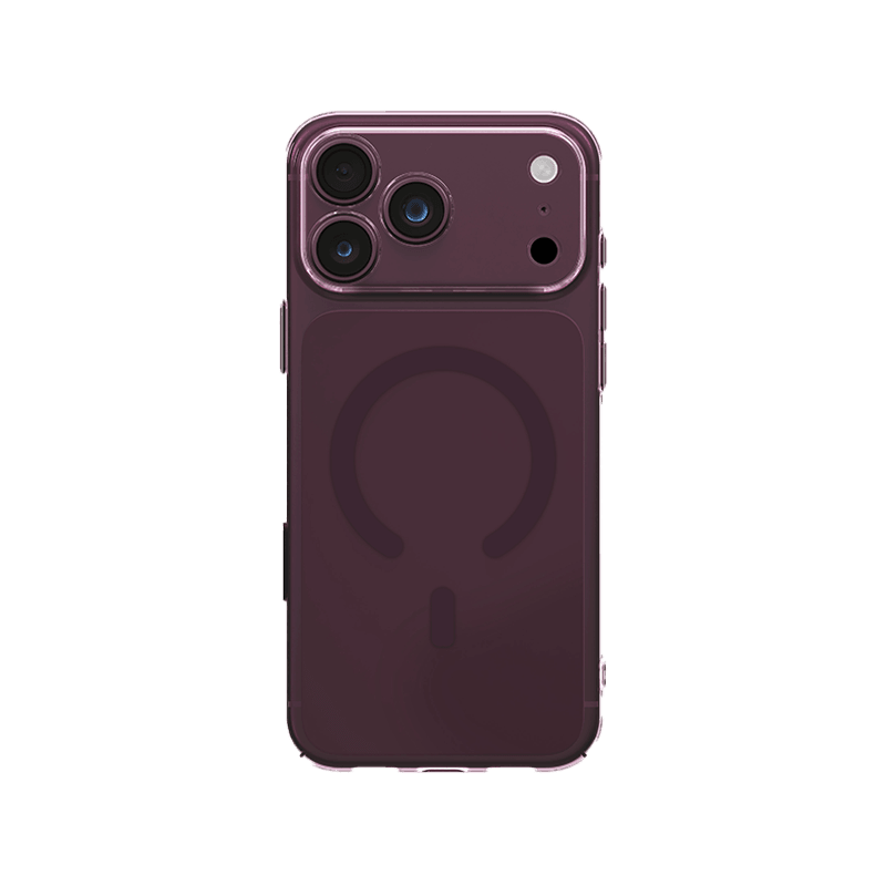 Uniq Hybrid Airsuit MagSafe Case for iPhone 18 Pro Max - Glossy Burgundy