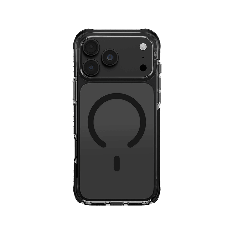 Uniq Hybrid Combat MagSafe Case for iPhone 18 Pro - Carbon Black