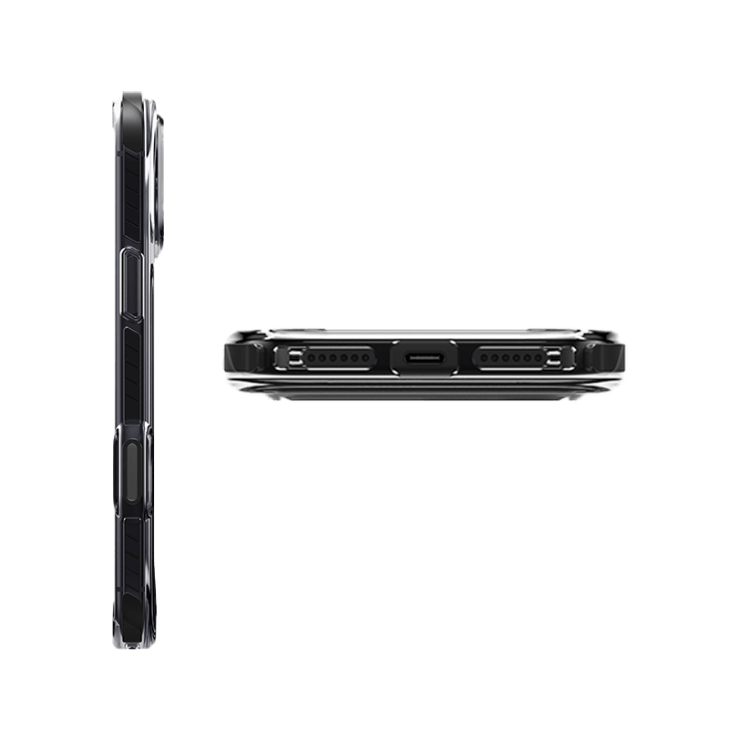 Uniq Hybrid Combat MagSafe Case for iPhone 18 Pro Max - Carbon Black