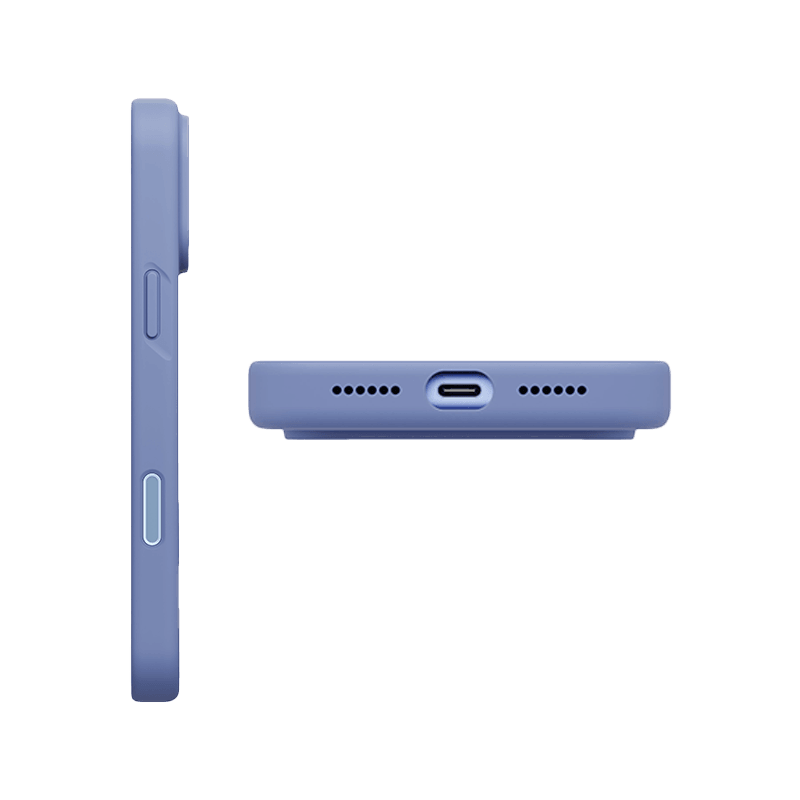 Uniq Hybrid Lino MagSafe Case for iPhone 18 Pro Max - Pebble Blue