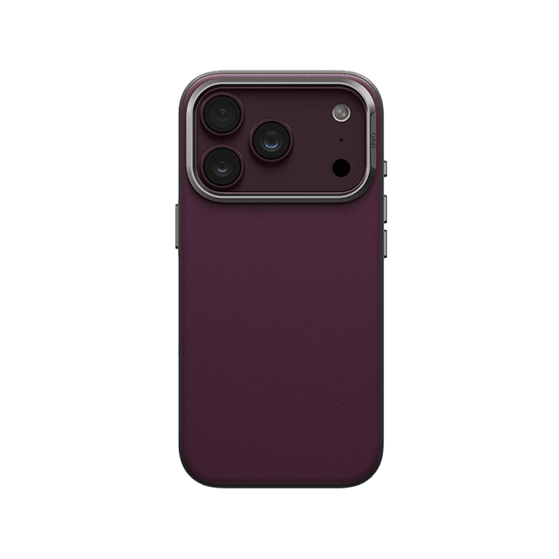 Uniq Hybrid Lyden DS MagSafe Case for iPhone 18 Pro - Deep Maroon