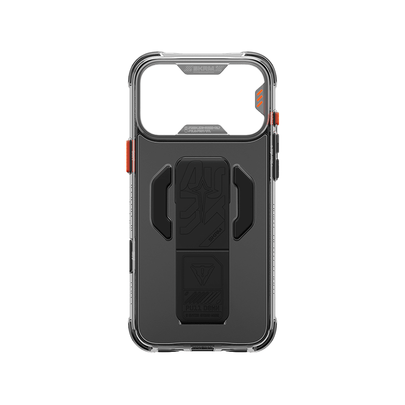 SkinArma Helio CE MagSafe Case With Grip Stand for iPhone 18 Pro Max - Graphite