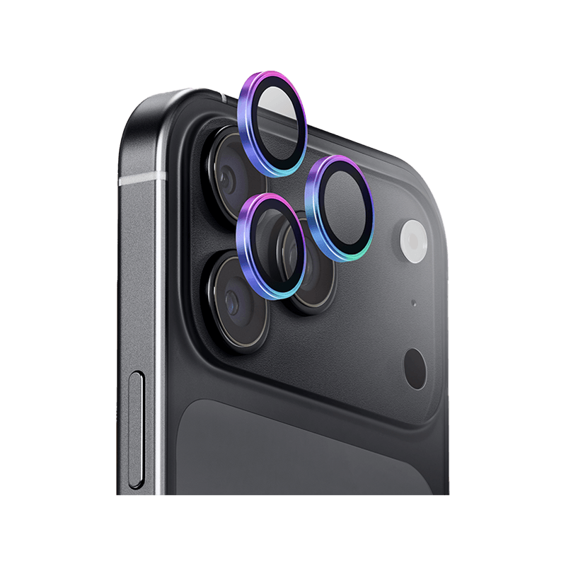Uniq Optix AluGuard Camera Lens Protector for iPhone 18 Pro & 18 Pro Max - Iridescent