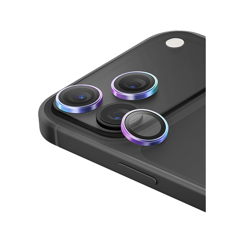 Uniq Optix AluGuard Camera Lens Protector for iPhone 18 Pro & 18 Pro Max - Iridescent