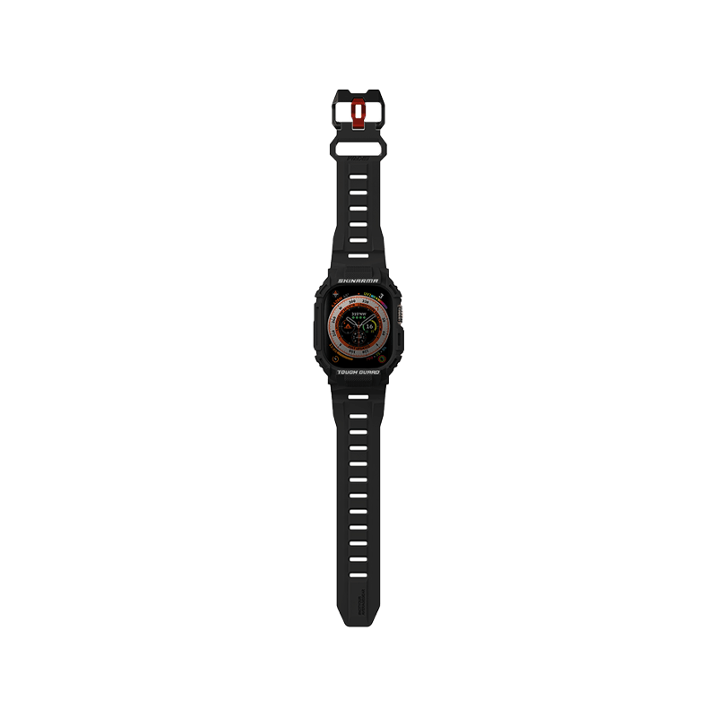 SkinArma Mecha 2-in-1 Watch Case + Watch Strap 49mm - Black