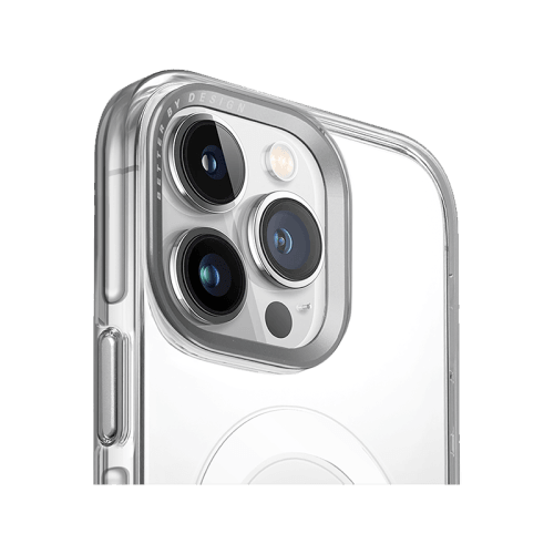 Uniq Hybrid Calio MagSafe Case for iPhone 15 Pro - Nude Transparent