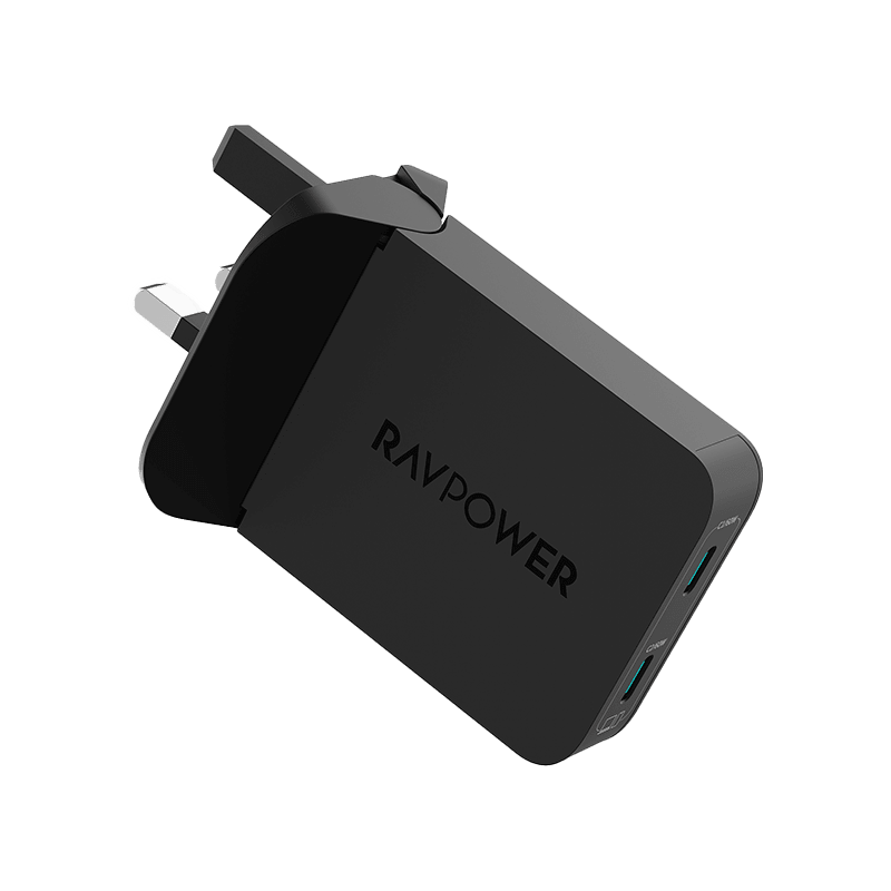 RavPower PD 60W USB-C Wall Charger - Black