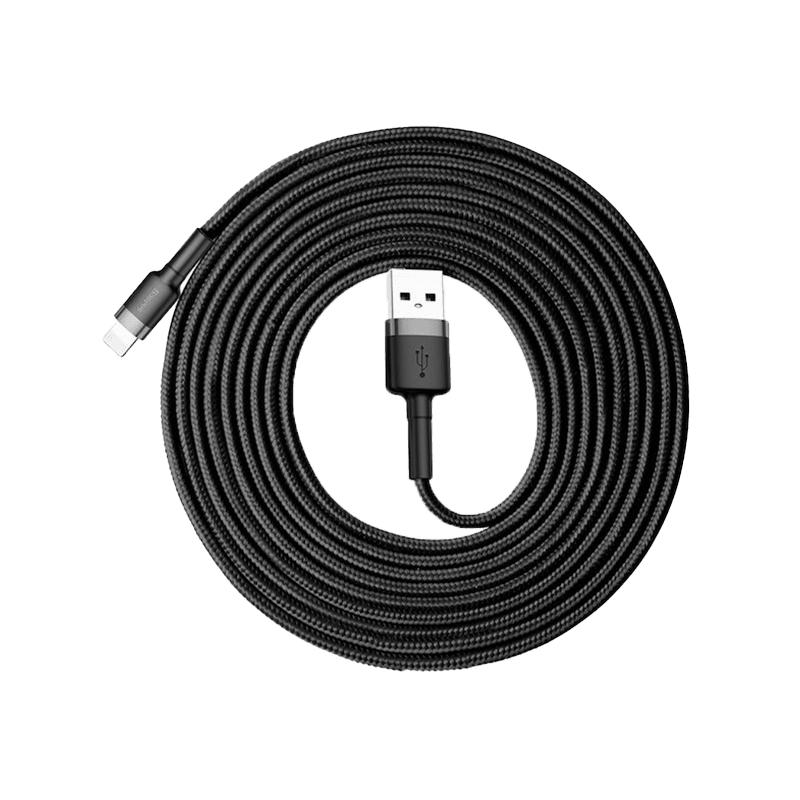 Baseus Cafule USB-A to Lightning Cable 3M - Black