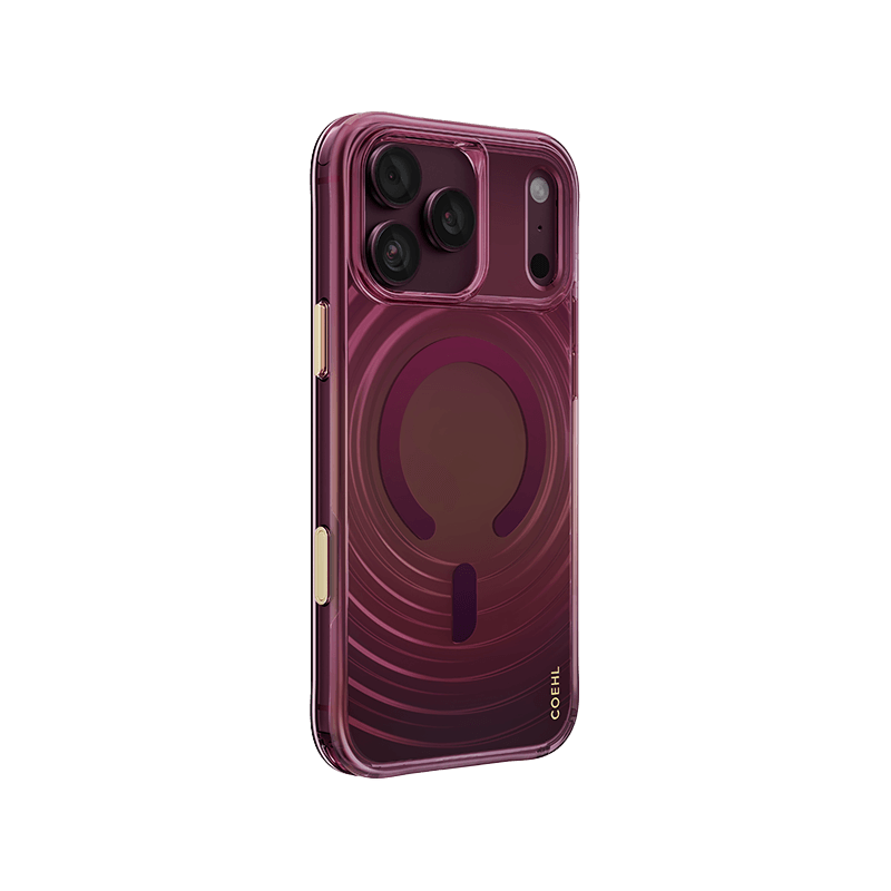 Uniq Coehl Vela MagSafe Case for iPhone 18 Pro Max - Berry Haze