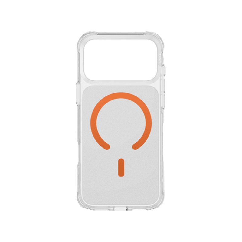 Uniq Hybrid Clearvue Classic MagSafe Case for iPhone 17 Pro Max - Orange