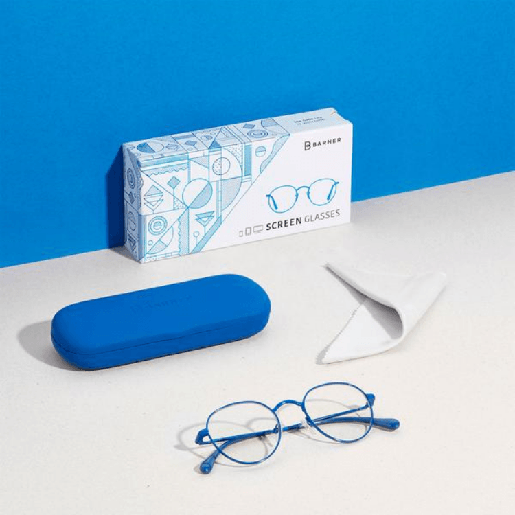 Barner Ginza Man Screen Glasses - Classic Blue