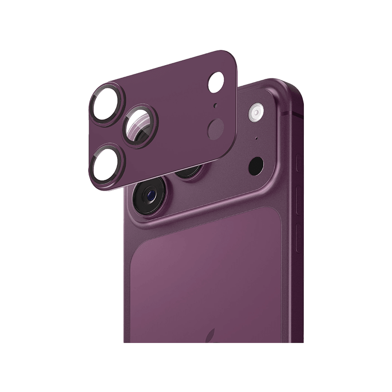 Smart Premium Ultra guard Camera Lens Protector for iPhone 18 Pro - Dark Cherry