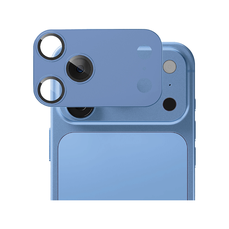 Smart Premium Ultraguard Camera Lens Protector for iPhone 18 Pro Max - Light Blue