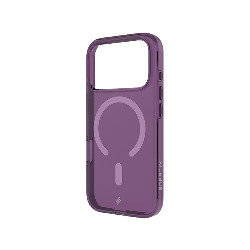 Smart Premium Ultraguard MagSafe Transparent Case for iPhone 18 Pro Max - Dark Cherry
