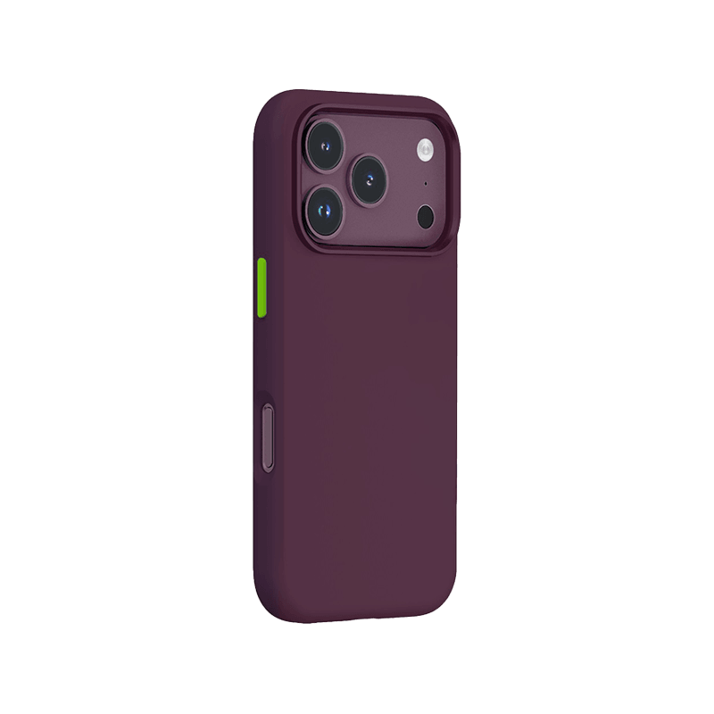 Goui Silicon Case for iPhone 18 Pro Max - Dark Cherry