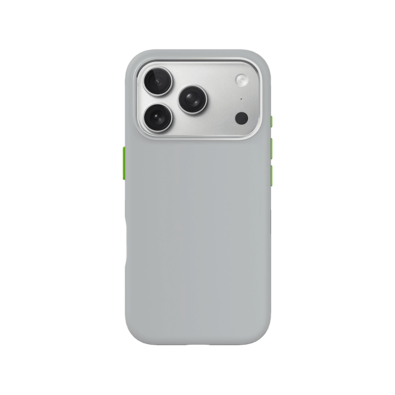 Goui Silicon Case for iPhone 18 Pro Max - Silver