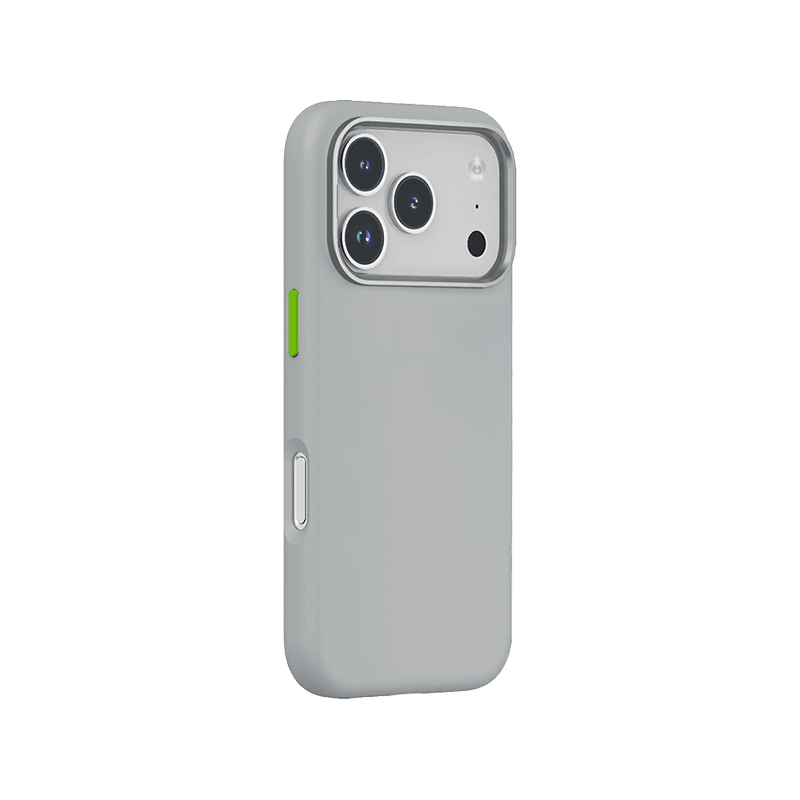 Goui Silicon Case for iPhone 18 Pro - Silver