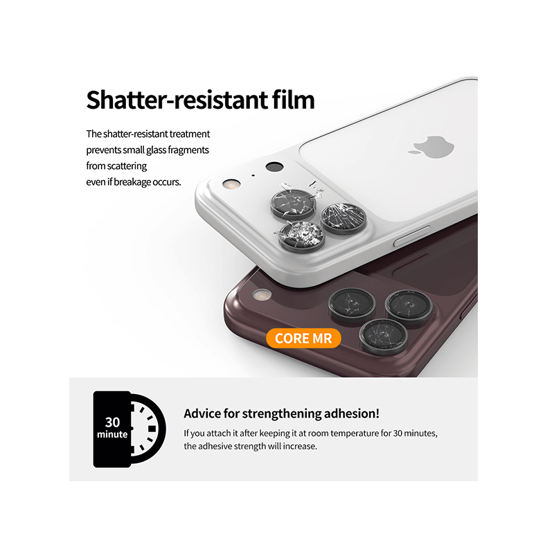 Araree C-Sub Core Camera Lens Protector With Metal Ring for iPhone 18 Pro & 18 Pro Max