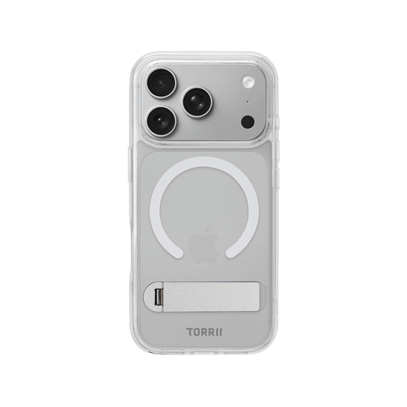 Torrii Torero Magsafe Stand Case for iPhone 18 Pro - Clear