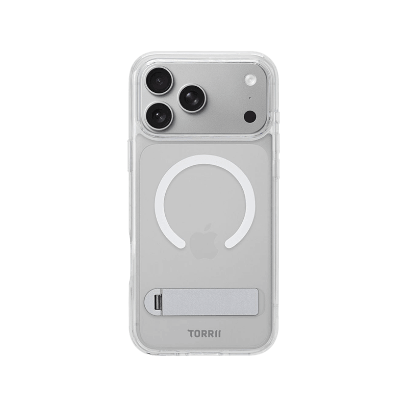 Torrii Torero Magsafe Stand Case for iPhone 18 Pro Max - Clear