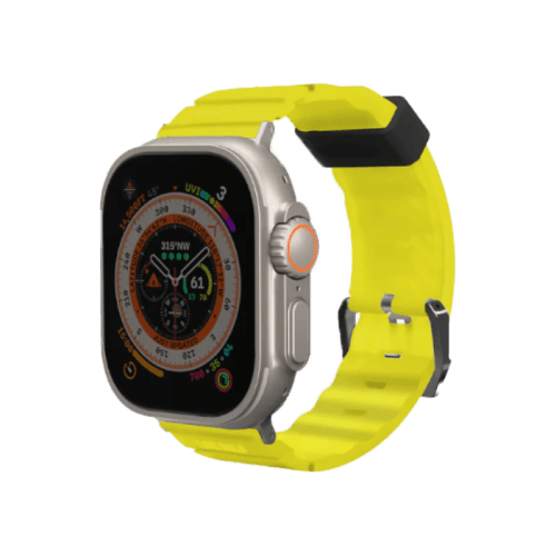 SkinArma Shokku Strap for Apple Watch 49/45/44 - Yellow